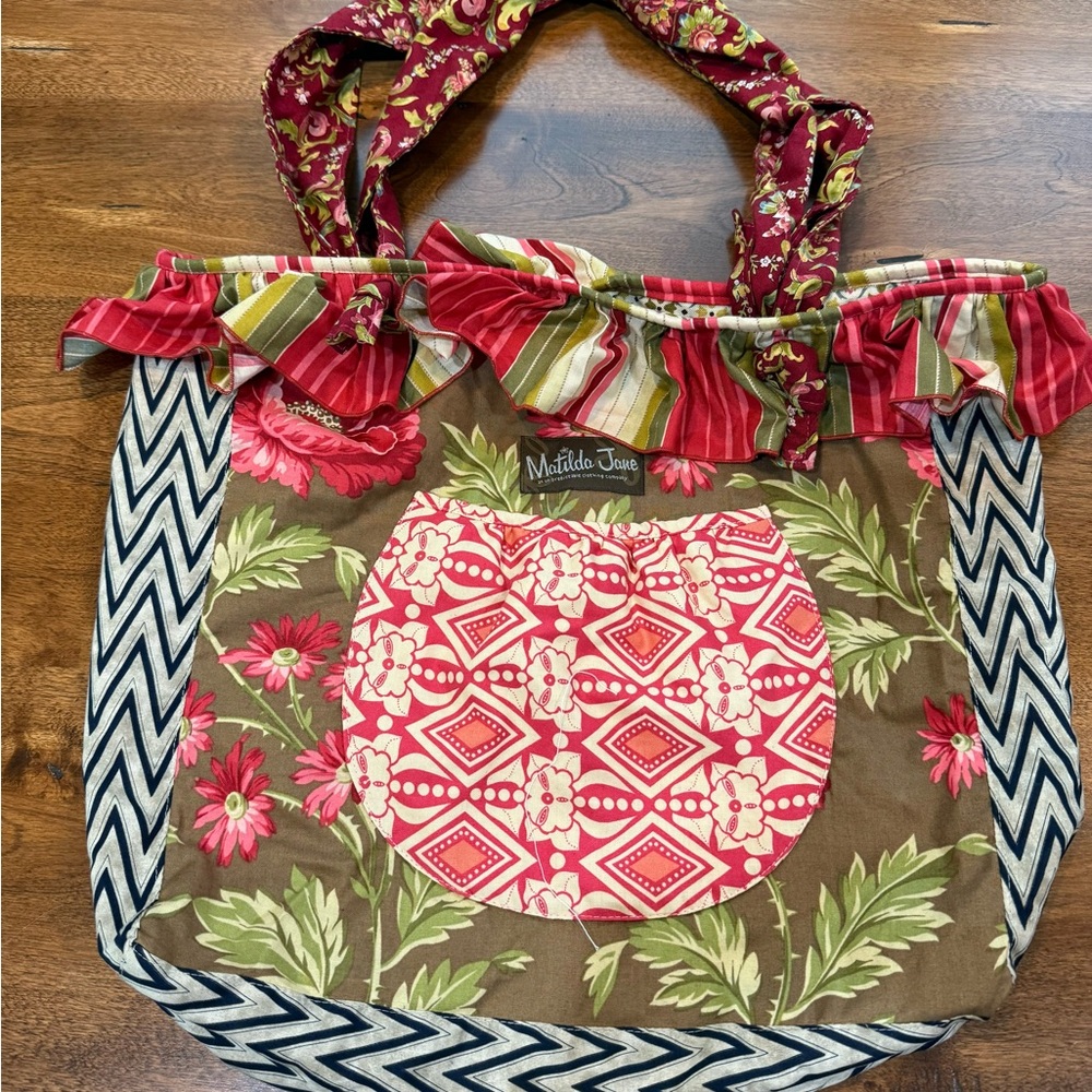 Matilda Jane Floral Tote Bag - Multicolor